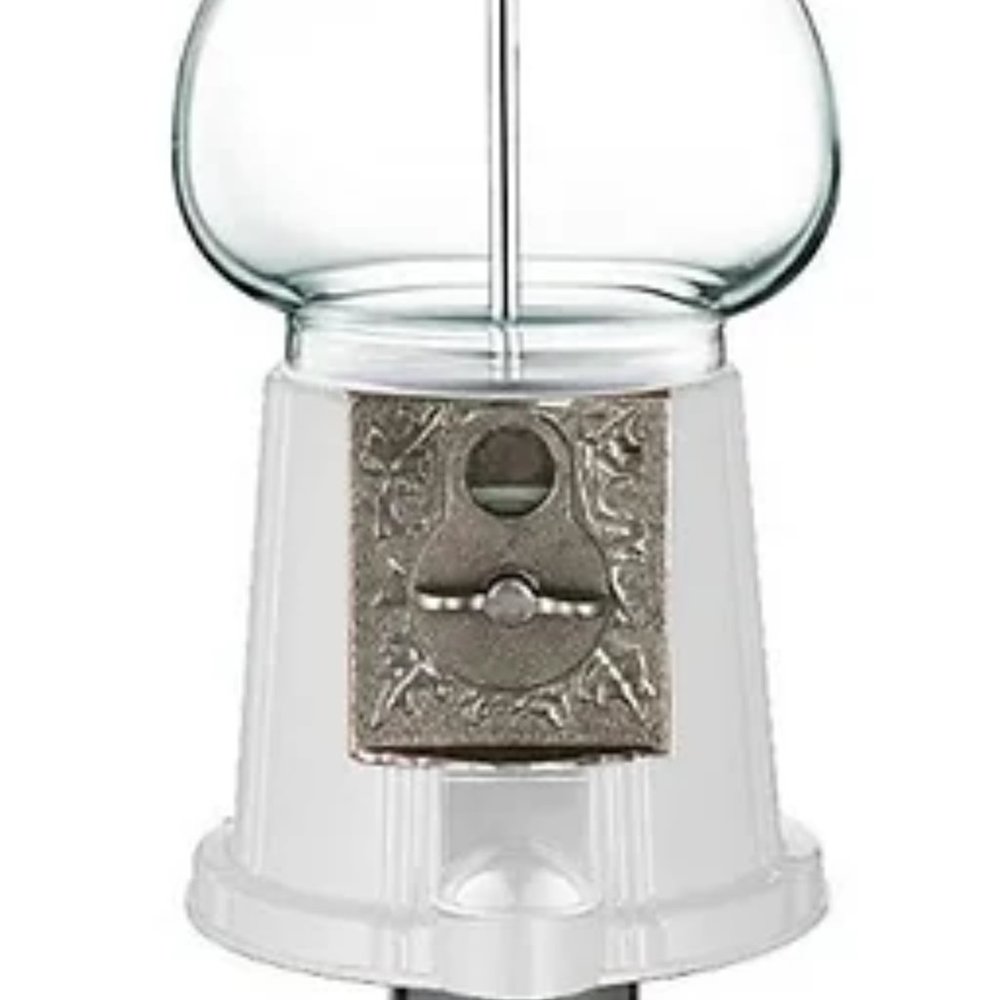 COPY - PURE WHITE 11" Classic Gumball/Candy Dispenser
